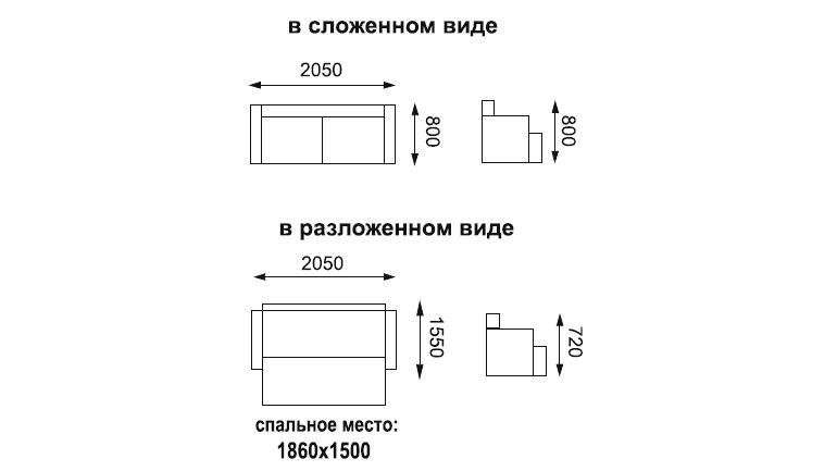 Диван-кровать «Травиата» Велюр богемия кофе